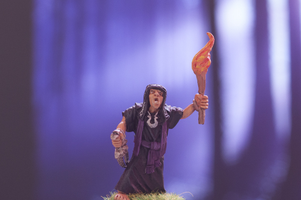 temple of set cultist, dark fable miniatures